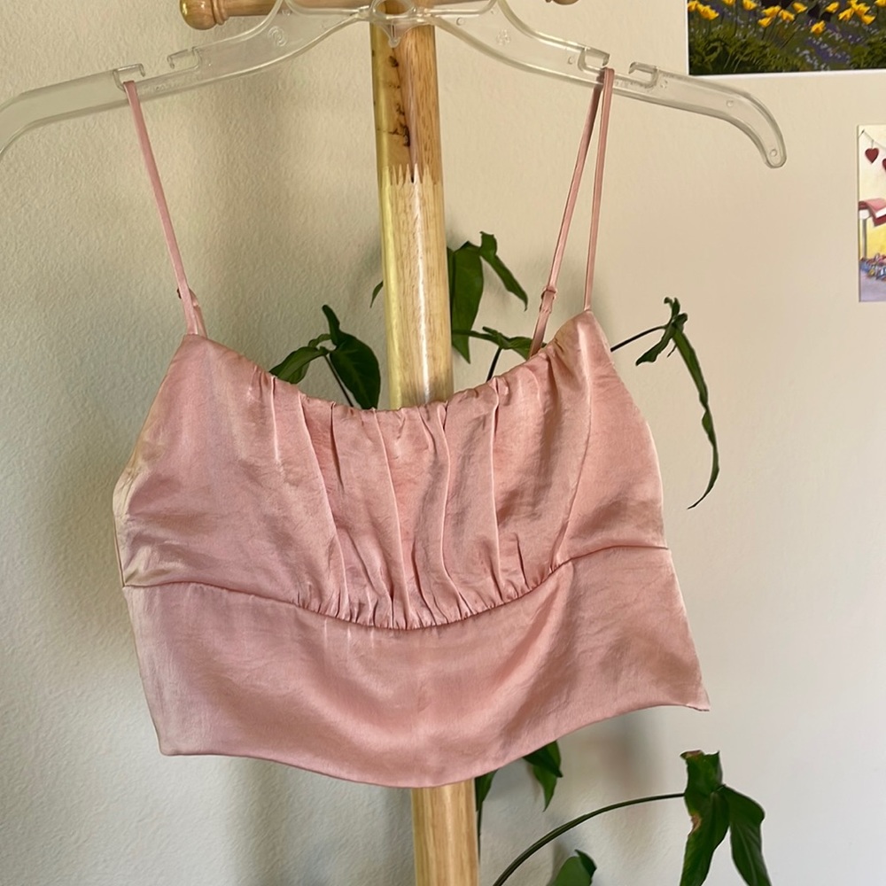 Wilfred sonnet blouse in petal pink size xsmall